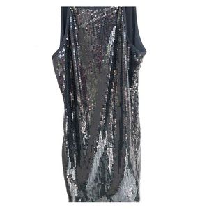 Black sequined just-for-fun minidress